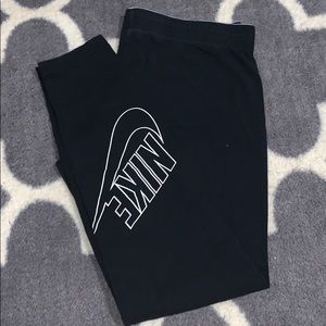 Nike Black Cotton Leggings
